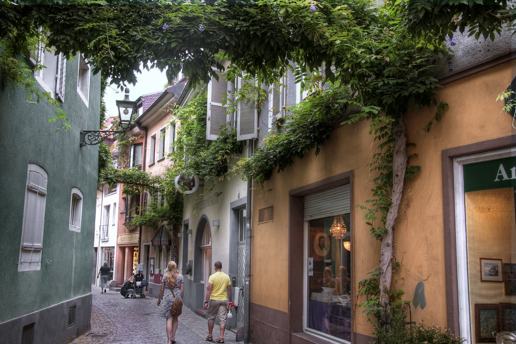 Streets of Freiburg/Germany by Werner's World