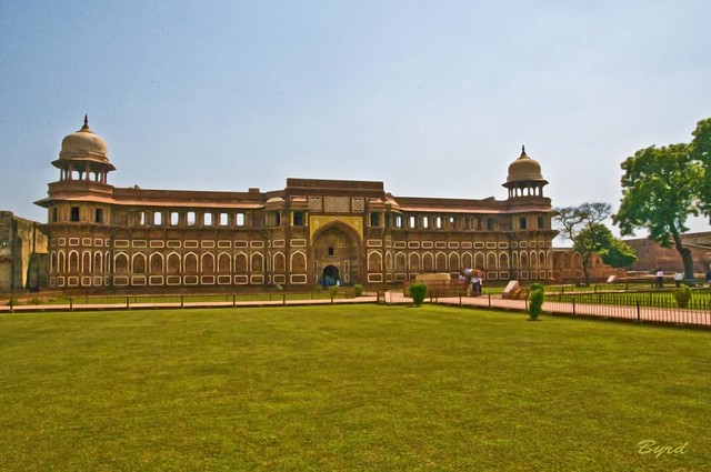 Jahangri Mahal (Palace of the Royal Household) - Agra Fort