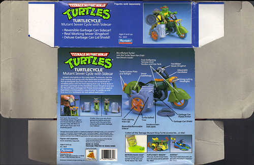 TEENAGE MUTANT NINJA TURTLES :: Turtlecycle  .. box ii (( 1989 )) by tOkKa
