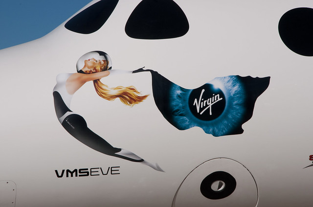 Virgin Galactic nose art