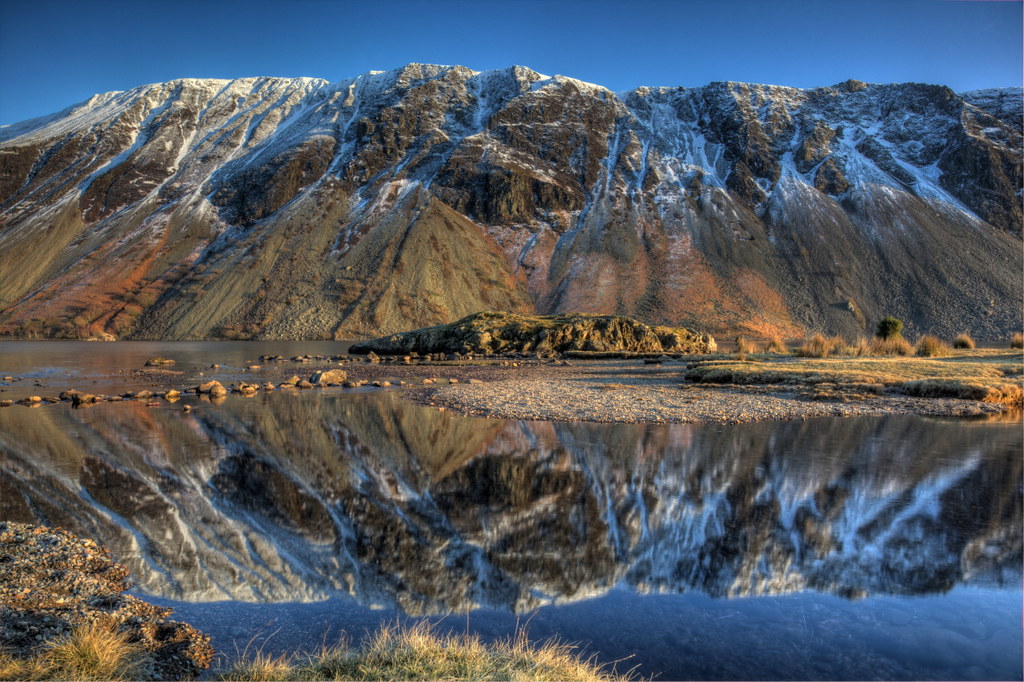 Wasdale Screes - reflection by Sheepsheds