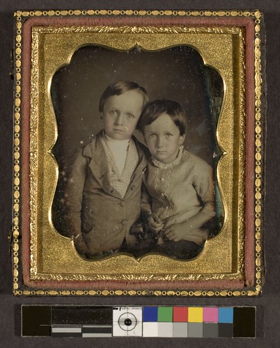Portrait of two unidentified children | by George Eastman Museum