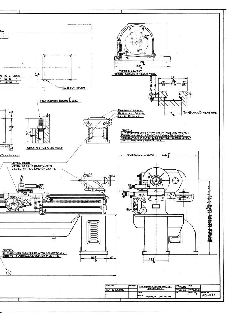 Machine Setup Guide Design ScanImage53 | Portion of the setup drawing and instructions … | Flickr