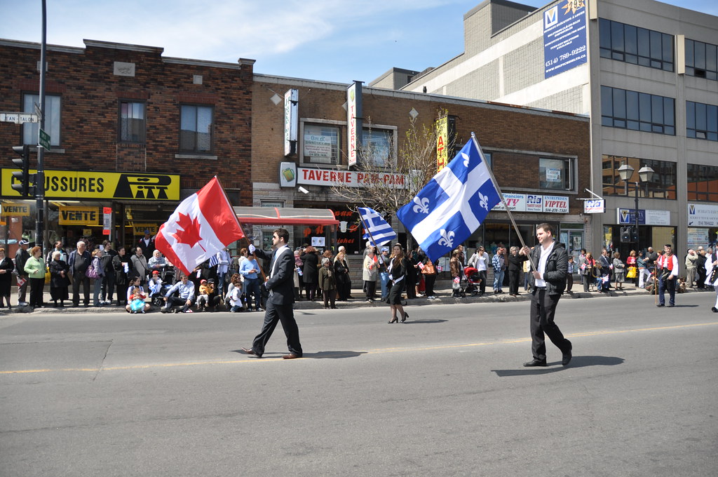 Défilé de l'indépendance grecque à Montréal