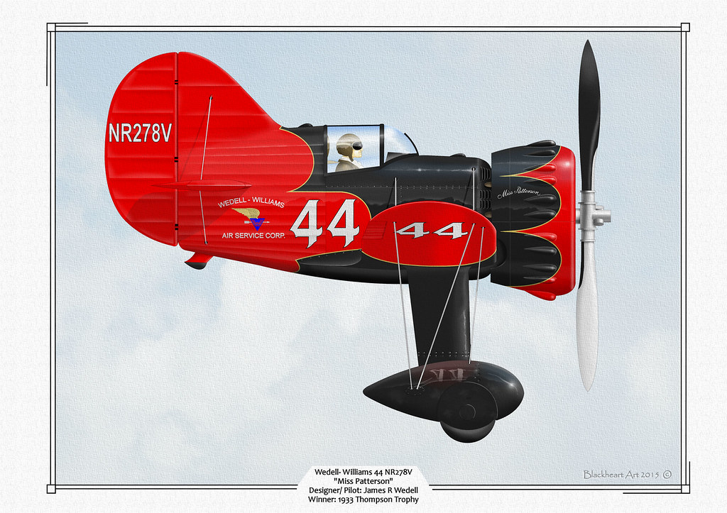 Wedell-Williams Model 45 Miss Patterson - DEKNO models- 1