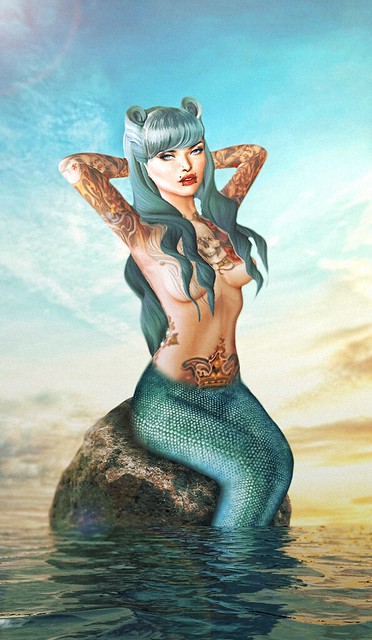 Rockabilly Mermaid