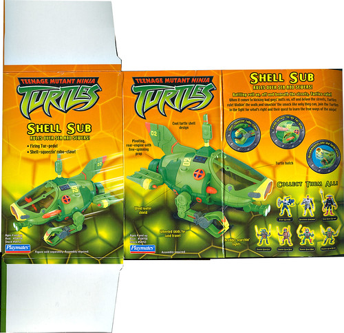 Teenage Mutant Ninja Turtles :: SHELL SUB.. box ii  (( 2003 )) by tOkKa