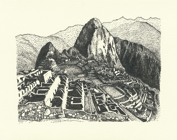 Sketch of local geological map of the Inca citadel of Machu Picchu. |  Download Scientific Diagram