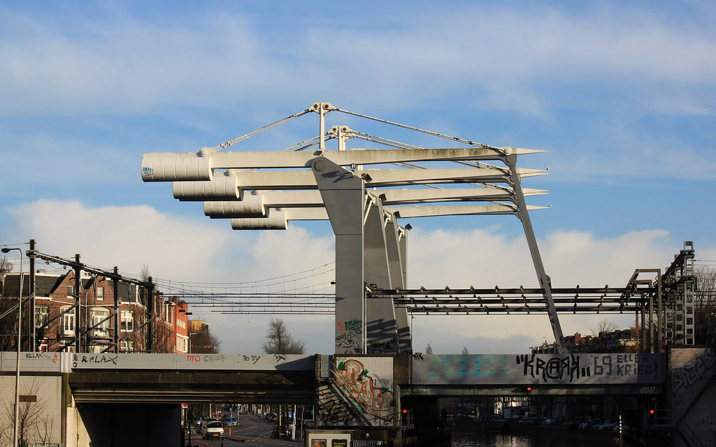 Railroad drawbridge