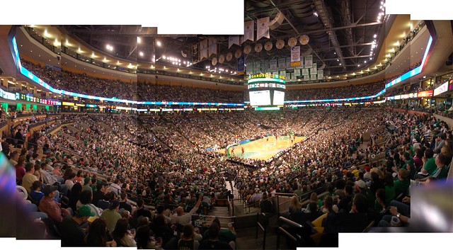 Basketball Playoffs 2010: Boston Celtics host Miami Heat at the TD Garden, 20 April 2010 (Collage #1)