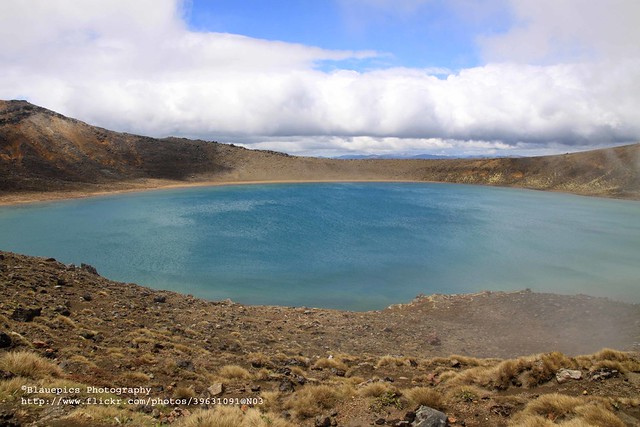 Tongariro Crossing, Blue Lake