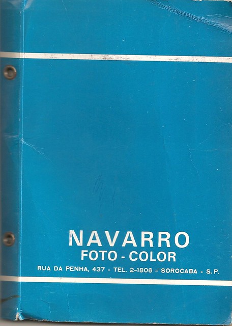 Álbum para fotos 10X15, Década de 70., Foto Navarro Sorocaba