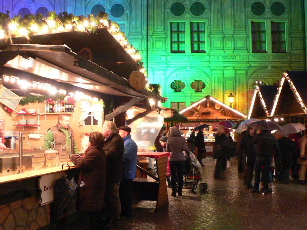 Christmas market in the Residenz in Munich