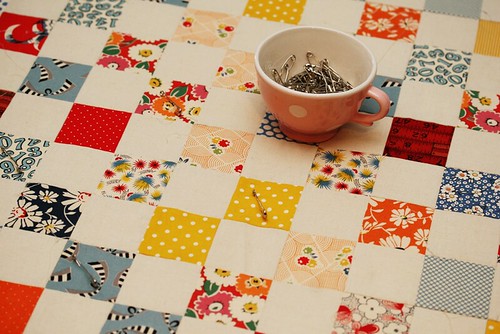 pinning for hand quilting | by penelope waits