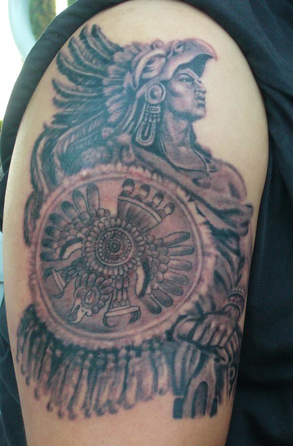 Aztec Warrior Tattoo | Fernando Casillas | Flickr