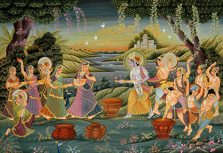 Radha-Krishna-Vrindavan-Holi | शून्यस्यः | Flickr