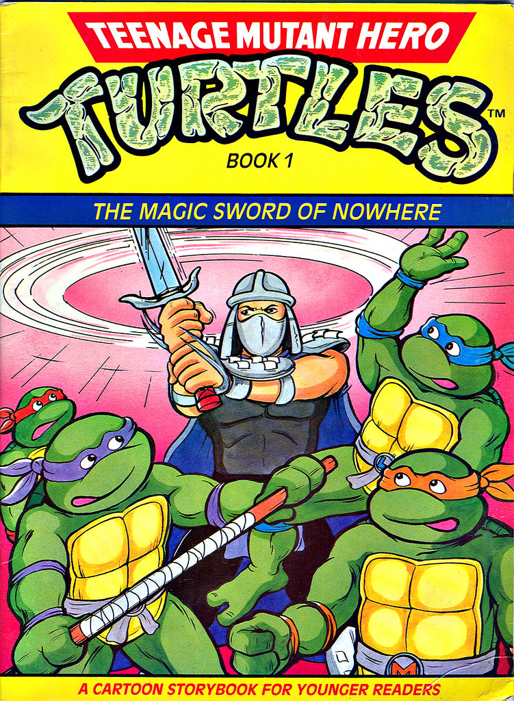 Teenage Mutant Hero Turtles Book 1 - THE MAGIC SWORD OF N…