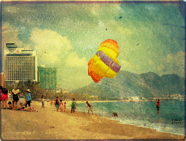 Nha Trang. Those men with their flying machines