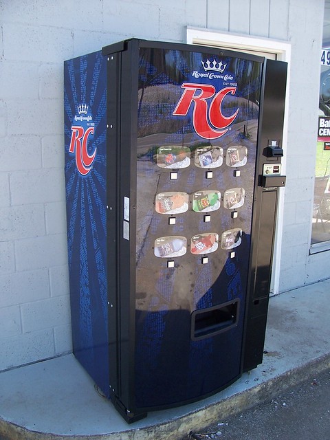 RC Vending Machine with Button Panel