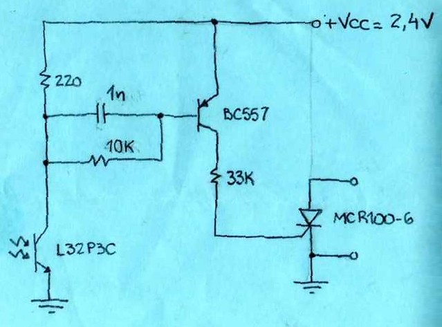 slave flash trigger circuit (schematic)
