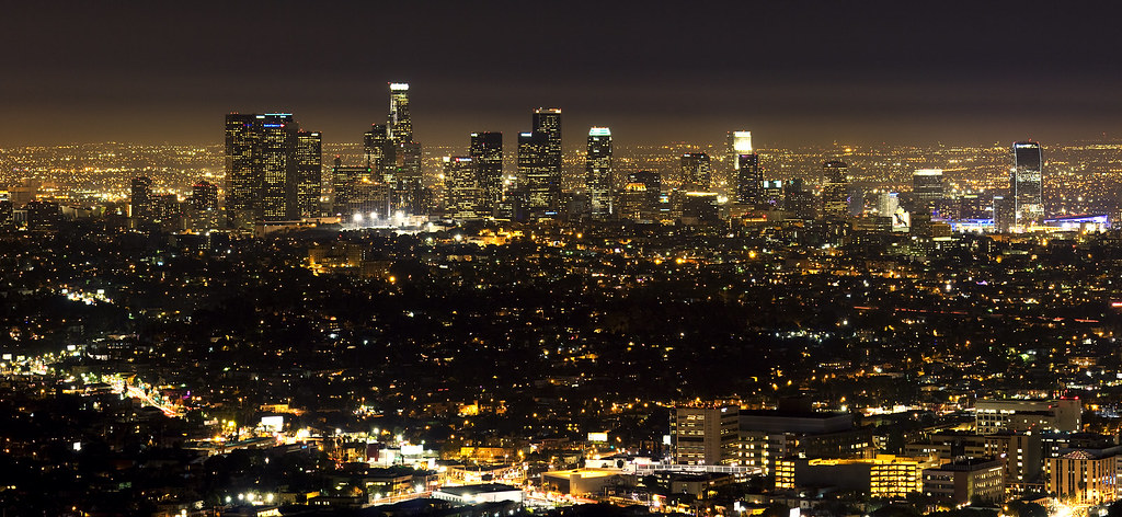 Los Angeles Skyline by Timo Erkkilä