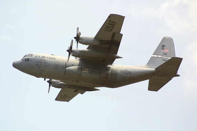 U.S. Air Force 123rd Airlift Wing Lockheed C-130H Hercules # 91-1651