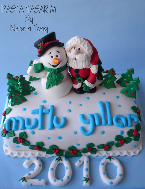 2010 CHRISTMAS PARTY CAKE