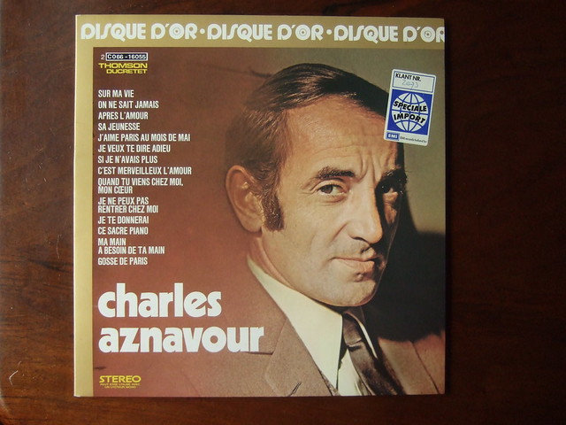 Charles Aznavour - Disque D'Or