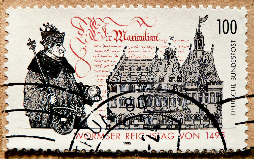 german stamp Germany 100 pf. 