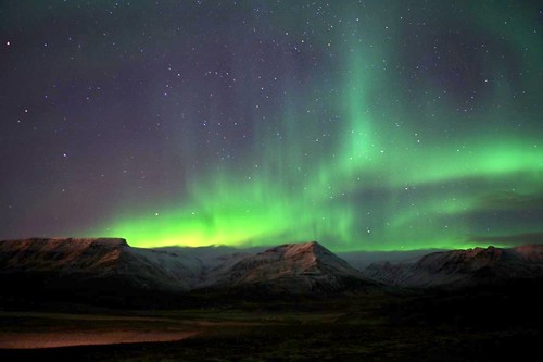 Aurora borealis - Norðurljós by omarrun