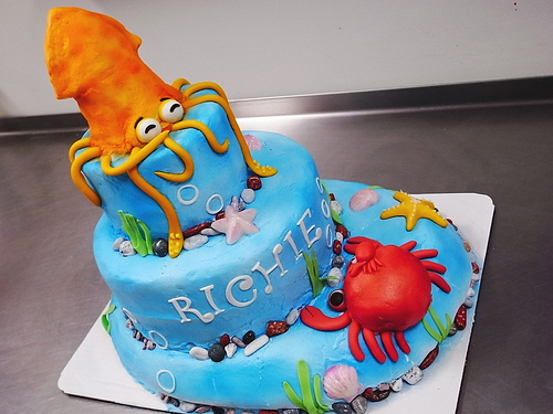 6pcs Starfish & Crab Design Cake Topper | SHEIN