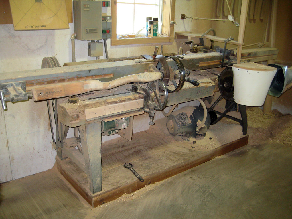 Ax Handle Lathe | Brad Smith | Flickr