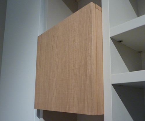 Wooden storage unit | Highly textured solid wooden door from… | Flickr