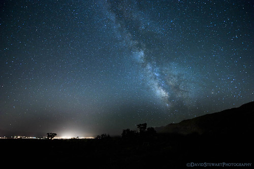 sky night stars space carsoncity milkyway davidstewartphotography