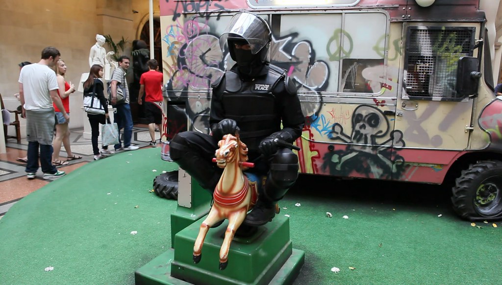 Banksy vs Bristol Museum Exhibition 2009, video clip