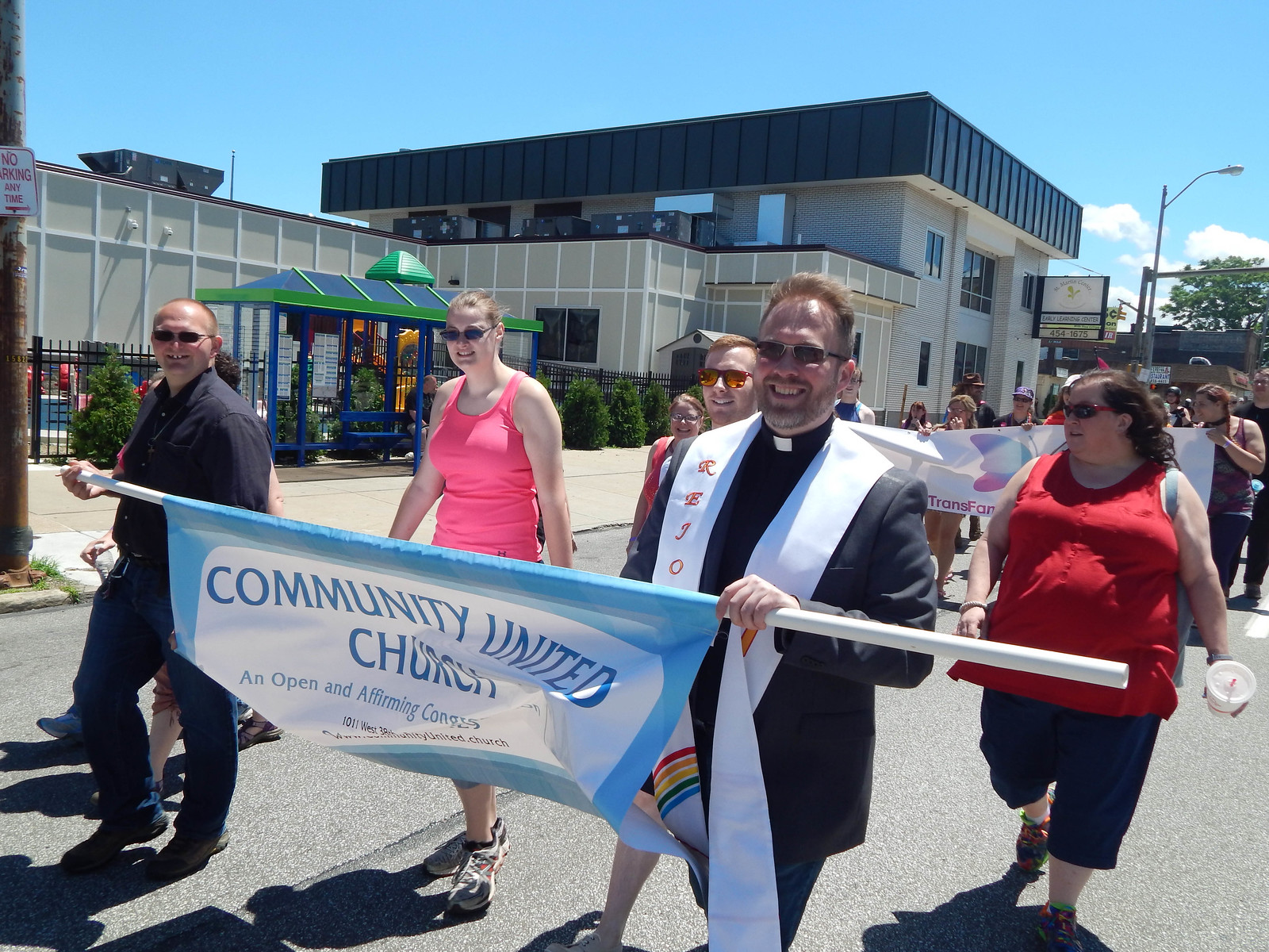 Community United Church in Pride Parade