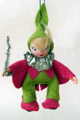 Vintage Wee Willie Wand Ornament