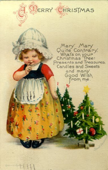 Vintage Christmas Postcard - a photo on Flickriver