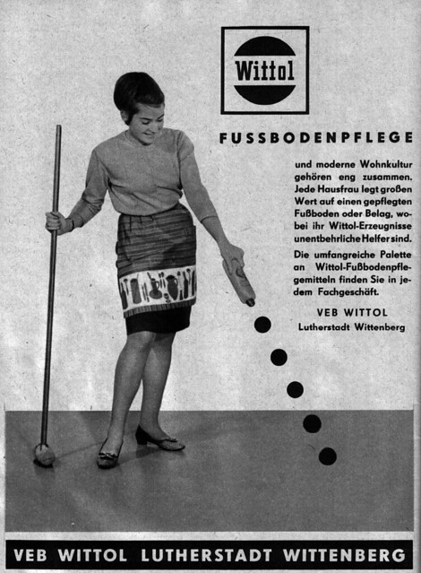 Vintage East German Advertisement
