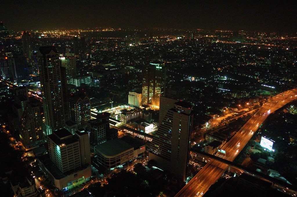Bangkok, Thailand at Night
