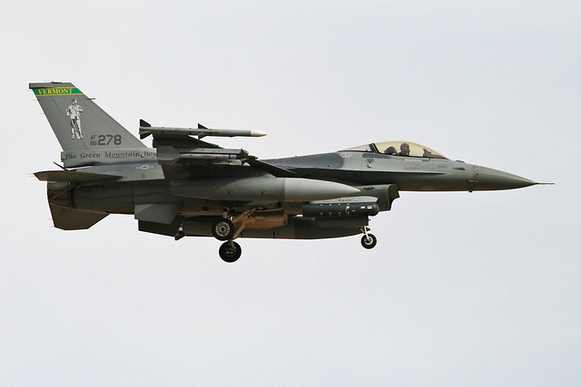 General Dynamics F-16C Fighting Falcon s/n 86-0278, 134th FS 