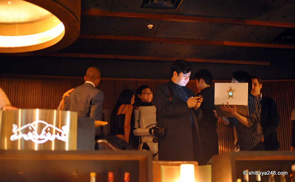Checking the nights twitter activity.