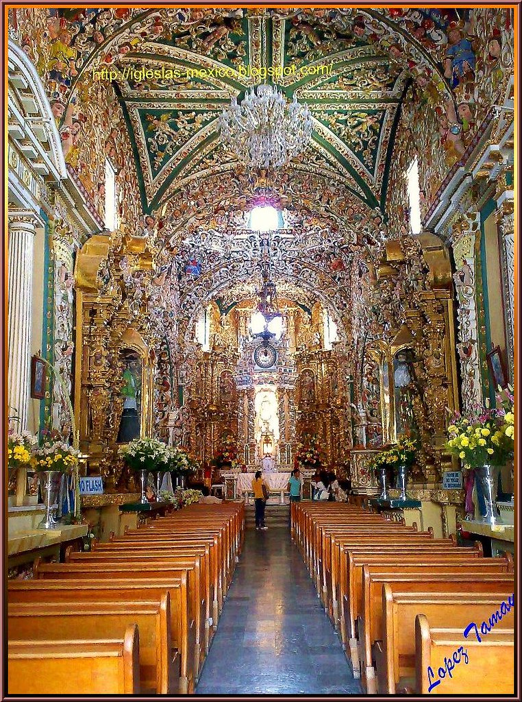 Templo Santa María Tonantzintla,San Andrés Cholula,Puebla,… | Flickr
