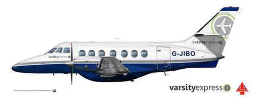 Varsityexpress BAE Jetstream 31 G-JIBO