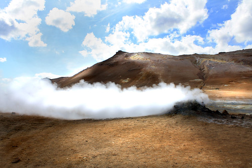 fumarole at Hverir | by magic_bee
