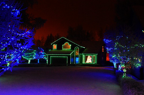Alaska Anchorage Christmas Lights | better view ...