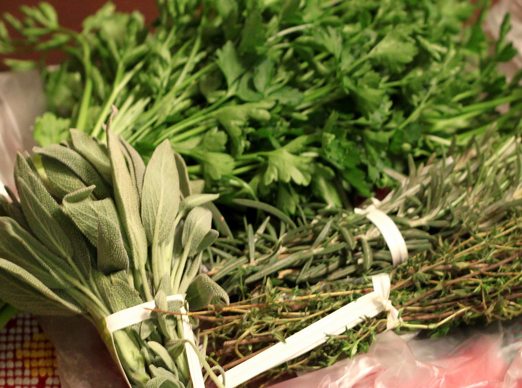 csa herbs | Parsley, sage, rosemary, and thyme. Seriously. | Stacy ...