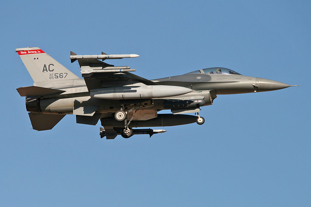 General Dynamics F-16C Fighting Falcon s/n 85-1567, 119th FS 