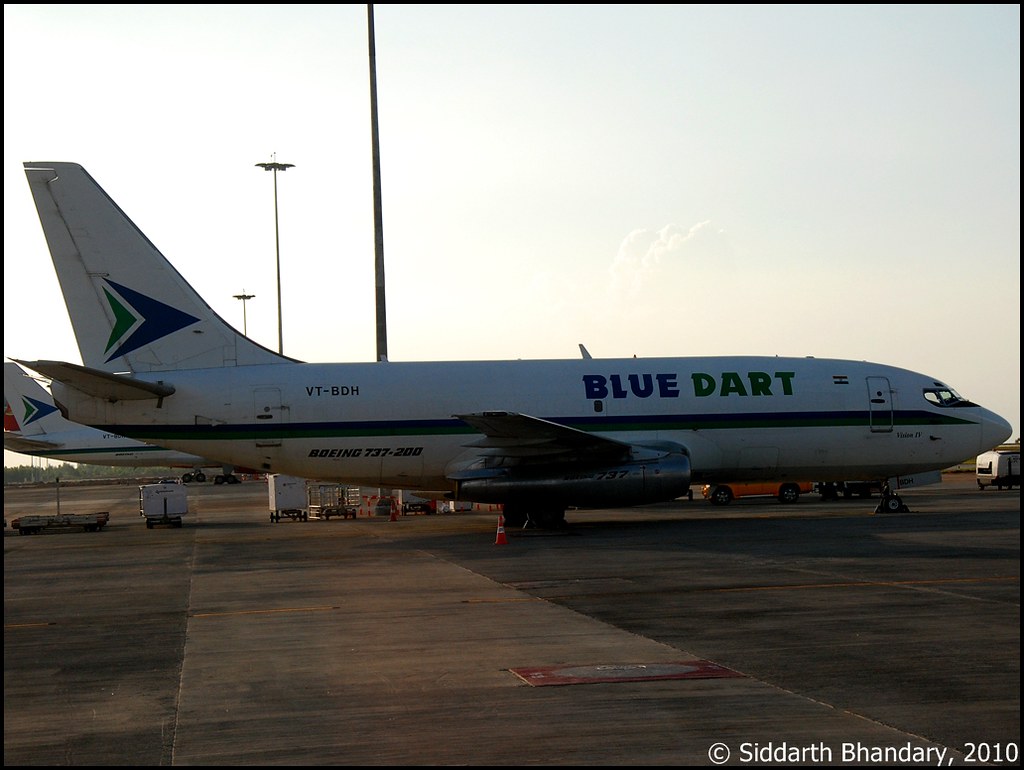 Blue Dart Boeing 737-200