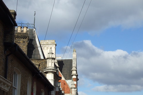 Gables and the sky, Goldsmiths
